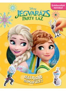  - Disney - Matricás mókafüzet: Jégvarázs - Party láz, null 2021 antikvár könyv