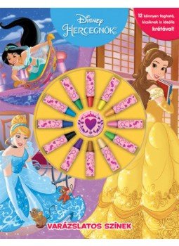  - Disney Hercegnők - Varázslatos színek, null 2021 antikvár könyv
