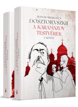Fjodor Mihajlovics Dosztojevszkij - A Karamazov testvérek I-II. Fjodor Mihajlovics Dosztojevszkij - A Karamazov testvérek I-II., Budapest 2021 antikvár könyv
