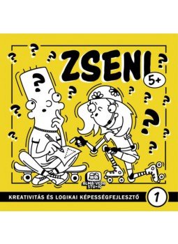 - Zseni 1. - Kreativitás és logikai képességfejlesztő - Zseni 1. - Kreativitás és logikai képességfejlesztő, null 2021 antikvár könyv