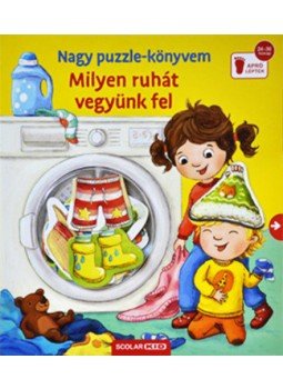  - Nagy puzzle-könyvem - Milyen ruhát vegyünk fel, null 2021 antikvár könyv