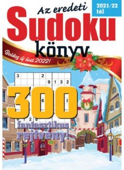  - Az eredeti Sudoku könyv - 2021/22 tél, null 2021 antikvár könyv