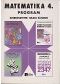 Dr. Hajdu Sándor - Matematika 4. - Program