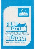 Horváth György - Filmmúzeum műsora 1989 január-február-március