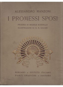 Alessandro Manzoni - I promessi sposi Alessandro Manzoni - I promessi sposi, Bergamo 1927 antikvár könyv