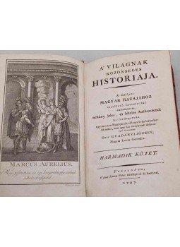 Gvadányi József - A' világnak közönséges históriája III. Gvadányi József - A' világnak közönséges históriája III., Pozsony 1797 antikvár könyv