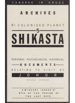 Doris Lessing - Re: Colonised Planet 5, Shikasta Doris Lessing - Re: Colonised Planet 5, Shikasta, London 1979 antikvár könyv