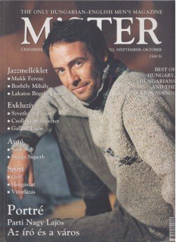 Zákonyi Botond - Mister 2002 szeptember-október, Budapest 2002 antikvár könyv