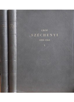 Bártfai Szabó László (szerk.), Gróf Széchenyi István - Adatok gróf Széchenyi István és kora történetéhez 1808–1860. I–II. kötet, Budapest 1943 antikvár könyv