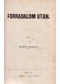Kemény Zsigmond,Szabad Imre - Forradalom után – Documentált felelet Kemény Zsigmondnak (1850)