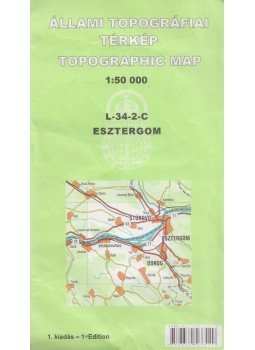 - Állami topográfiai térkép Esztergom (1:50 000) - Állami topográfiai térkép Esztergom (1:50 000), Budapest 2003 antikvár könyv