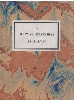  - A magyar helyesírás szabályai, Budapest 1923 antikvár könyv