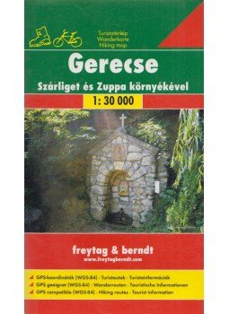 Faragó Imre, Szarvas András - Gerecse turista- és szabadidőtérkép 1 : 30.000, Budapest 2007 antikvár könyv