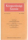 Szabó Katalin - Közgazdasági Szemle XLVI. évfolyam 1999. október