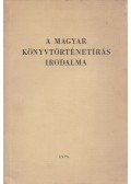 Neményi László - A magyar könyvtörténetírás irodalma