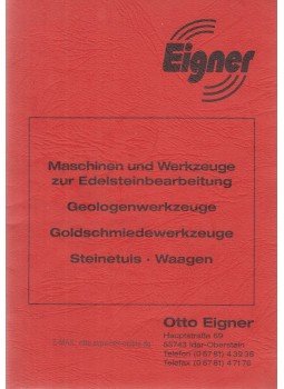 - Maschinen und Werkzeuge zur Edelsteinbearbeitung / Geologenwerkzeuge / Goldschmiedewerkzeuge / Steinetuis / Waagen,  0 antikvár könyv