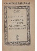 Vajthó László - Tanulók szerepe az irodalom tanításában