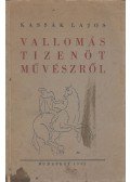 Kassák Lajos - Vallomás tizenöt művészről