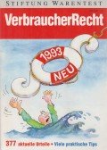 Ingrid Burghardt-Falke,Martin W. Huff,Jürgen Keßler - VerbraucherRecht - Neu für 1993