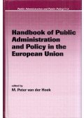 M. Peter van der Hoek - Handbook of Public Administration and Policy in the European Union