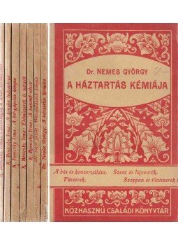  - 7 kötet a Közhasznú Családi Könyvtárból, Budapest 0 antikvár könyv