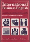 Leo Jones,Richard Alexander - International Business English - A course in communication skills - Workbook