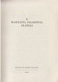  - A marxista filozófia alapjai