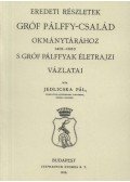 Jedlicska Pál - Eredeti részletek gróf Pálffy-család okmánytárához 1401-1653