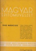 Vitéz Irsy László (szerk.) - 7 szám a Magyar Építőművészet 1943-as évfolyamából