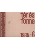 Bierbauer Virgil - 9 szórványszám a Tér és Forma 1935-1938-as évfolyamaiból