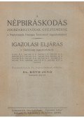 Róth Jenő dr. - A népbiráskodás jogszabályainak gyüjteménye