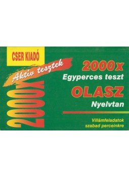 Herwig Krenn, Wilfried Zeuch - 2000x Egyperces teszt - Olasz nyelvtan Herwig Krenn, Wilfried Zeuch - 2000x Egyperces teszt - Olasz nyelvtan, Budapest 2000 antikvár könyv