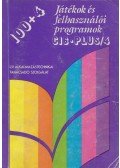 Dr. Szabó Szilárd,Tóthné Máriássy Éva - Játékok és felhasználói programok C16-plus/4