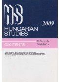 Thomas Cooper,József Jankovics,Andrea Seidler - Hungarian Studies 2009