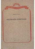 Szenczi Gyula - Váltókerék-számítások