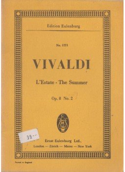 Vivaldi, Antonio, Newell Jenkins - Vivaldi: L'Estate - The Summer Vivaldi, Antonio, Newell Jenkins - Vivaldi: L'Estate - The Summer, London 1958 antikvár könyv