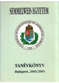 Dr. Szabó Béla - Semmelweis Egyetem Tanévkönyv 2003/2004