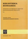 Csapodi Csaba,Csapodiné Gárdonyi Klára - Bibliotheca Hungarica III.