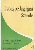 Gordosné dr. Szabó Anna - Gyógypedagógiai Szemle 2006 / 4.