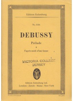Debussy, Claude - Prélude à l'après-midi d'un faune Debussy, Claude - Prélude à l'après-midi d'un faune, Zürich 1967 antikvár könyv