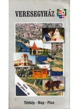  - Veresegyház térkép, Veresegyház 1991 antikvár könyv