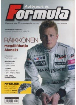 Bethlen Tamás - Autósport és Formula 2005. június-július, Miskolc 2005 antikvár könyv