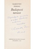 Karinthy Ferenc - Budapesti tavasz (Dedikált)