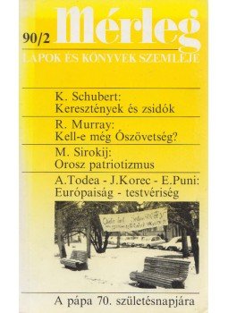 Boór János - Mérleg 1990/2 Boór János - Mérleg 1990/2, Budapest 1990 antikvár könyv
