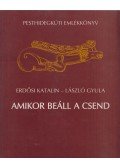 Erdősi Katalin,László Gyula - Amikor beáll a csend (dedikált)