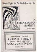 Fabiny Tibor - A hermeneutika elmélete I.