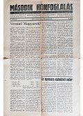 Kovács Ferenc (szerk.) - Második honfoglalás. IV. évfolyam, 5. szám (1937. junius 22.)