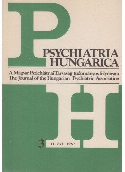 Dr. Szilárd János, Dr. Buda Béla - Psychiatria Hungarica 1987/3., Budapest 1987 antikvár könyv