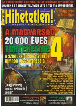 Szűcs Róbert - Hihetetlen! Magazin különszám 2017. szeptember-december, Budapest 2017 antikvár könyv