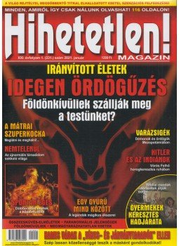 Szűcs Róbert - Hihetetlen magazin 2021. január Szűcs Róbert - Hihetetlen magazin 2021. január, Üröm 2021 antikvár könyv